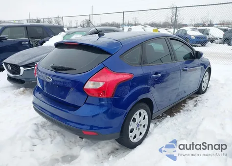 2012 Ford Focus Se from USA, damaged, VIN 1FAHP3K24CL470796